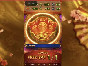 Treasure Bowl slot game logo with gold ingots